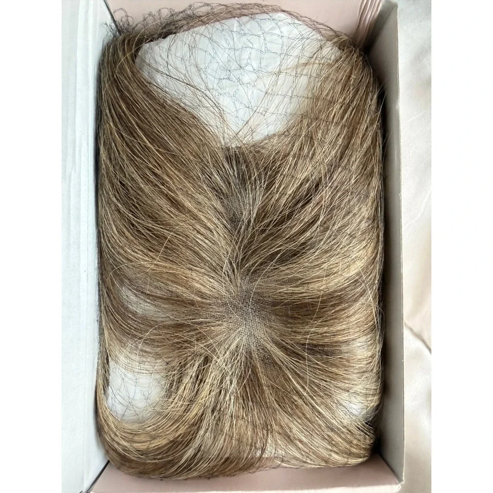 Hairro Clip In Bangs Remy Human Hair Topper 11